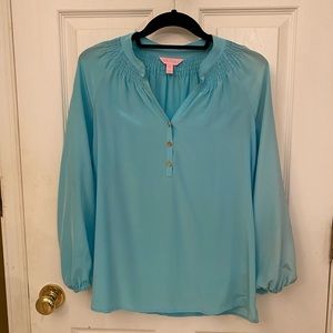 Lilly Pulitzer Elsa Silk Top